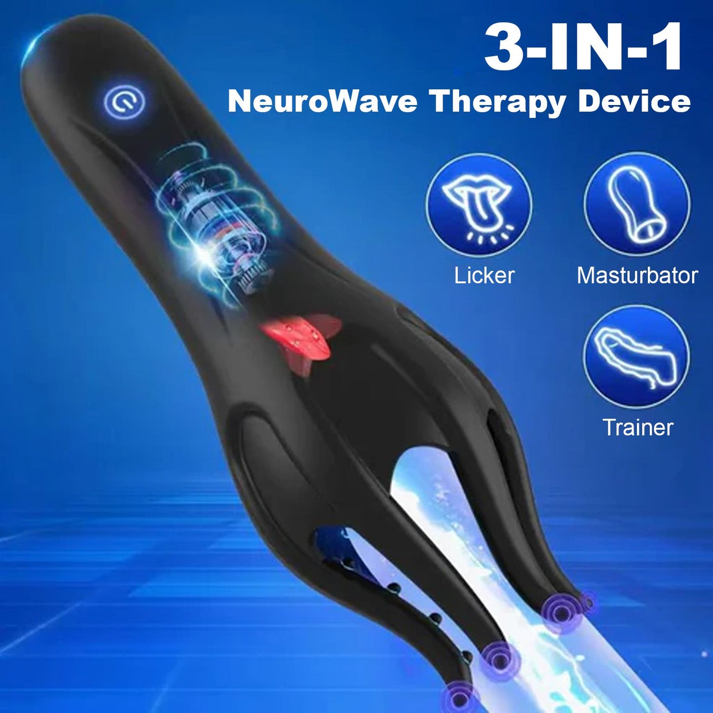 💋 Flash Sale 70% OFF 💪 SUPTRUCK™ Viraxon 3in1 NeuroWave Therapy Device