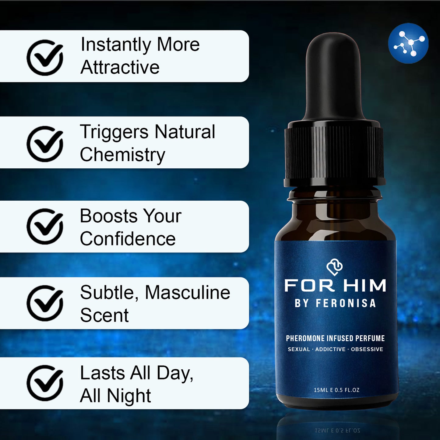 🔥 Pheromone Cologne FERONISA For Him