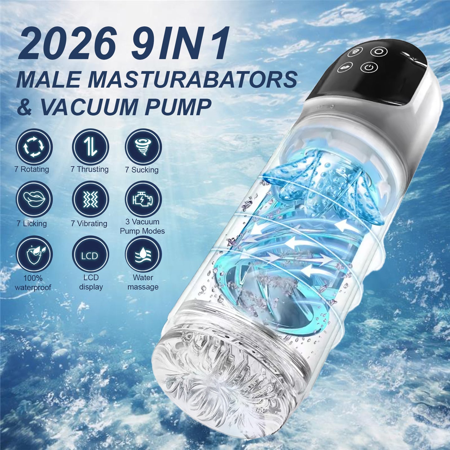 💥 2026 Father's Day 50% OFF 🔥 THRUSTIX™ Pro 9in1 Smart AI Led LCD Trainer For Men