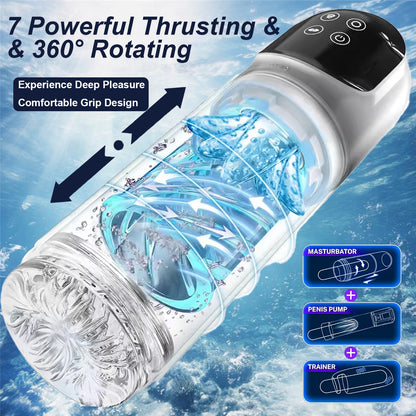 💥 2026 Father's Day 50% OFF 🔥 THRUSTIX™ Pro 9in1 Smart AI Led LCD Trainer For Men