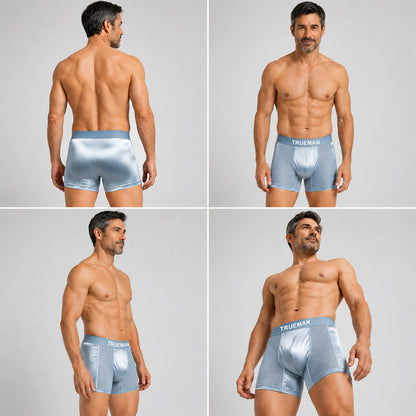 SUMMER DEAL 70% OFF 💎 TRUEMAN™ Premium Leakproof Bamboo IceSilk Boxer